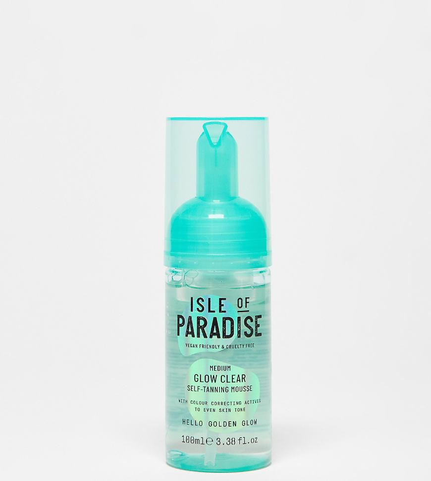 Isle Of Paradise Glow Clear Mousse Medium 100ml-No Colour