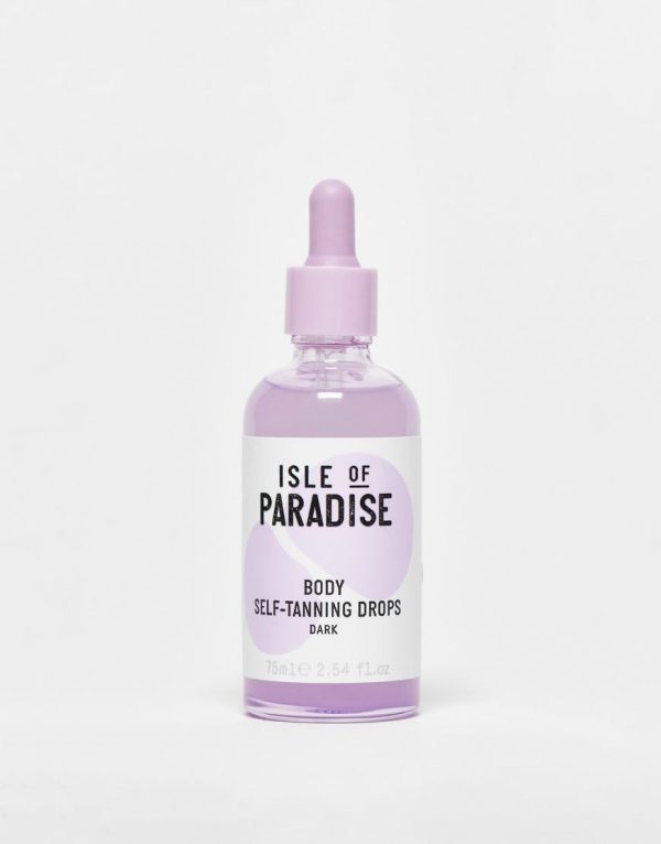 Isle of Paradise Self Tanning Body Drops Dark 75ml-No colour