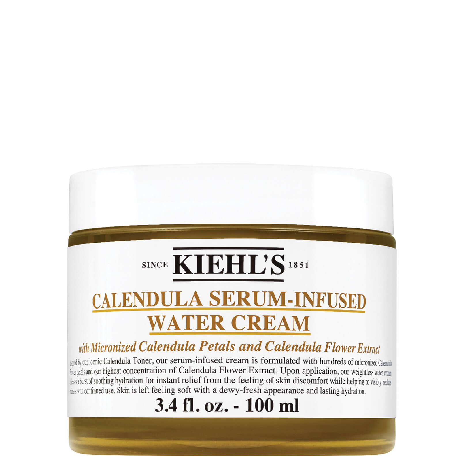 Kiehl’s Calendula Serum-Infused Water Cream (various Sizes) – 100ml
