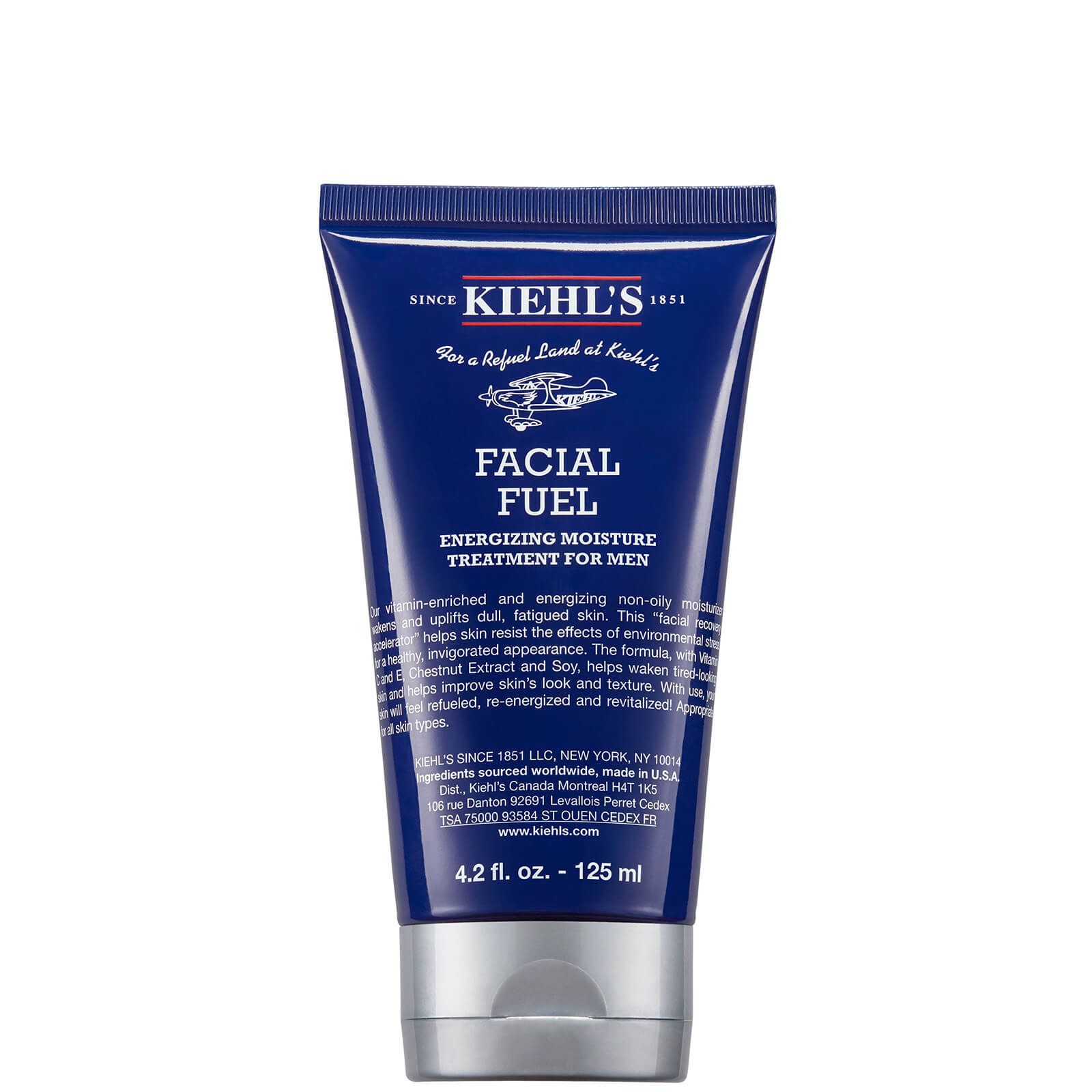 Kiehl’s Facial Fuel Energising Moisture Treatment For Men (Various Sizes) – 125ml