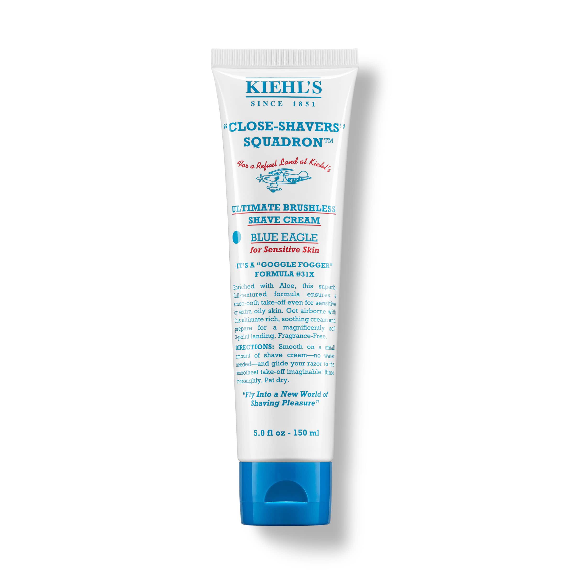 Kiehl’s Ultimate Brushless Shave Cream – Blue Eagle