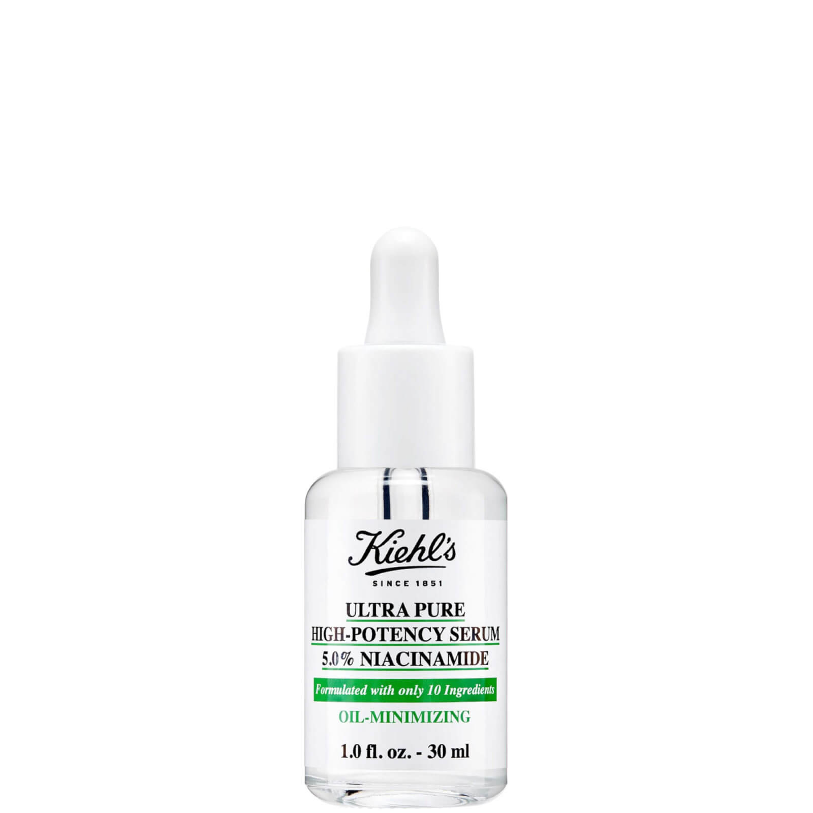 Kiehl’s Ultra Pure 5.0% Niacinamide Oil-Minimising High-Potency Serum 30ml