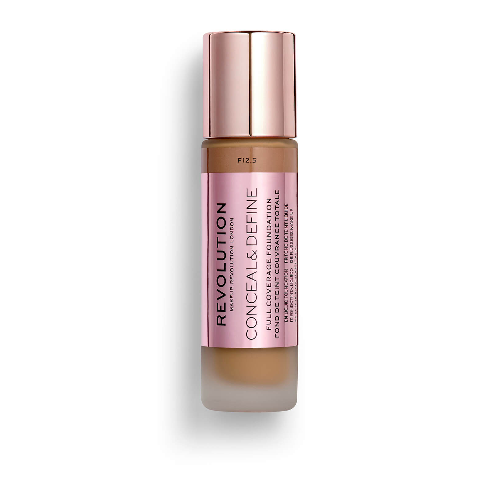 Makeup Revolution Conceal & Define Foundation (Various Shades) – F12.5