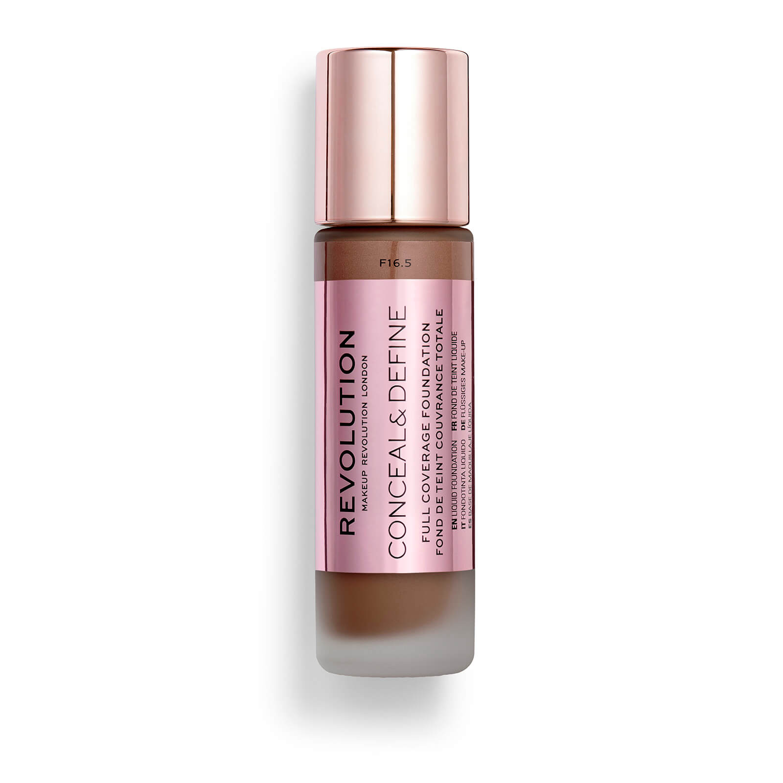 Makeup Revolution Conceal & Define Foundation (Various Shades) – F16.5