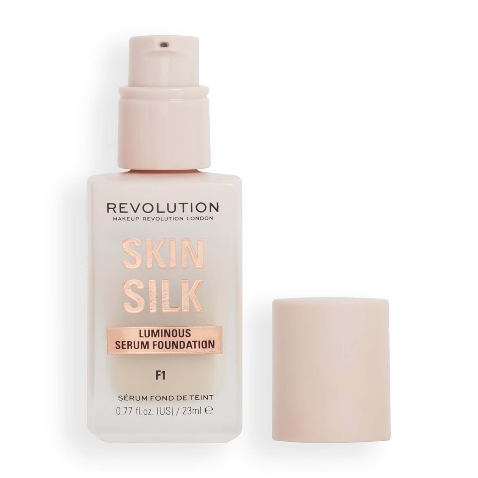 Makeup Revolution Silk Serum Foundation 23ml (Various Shades) – F1