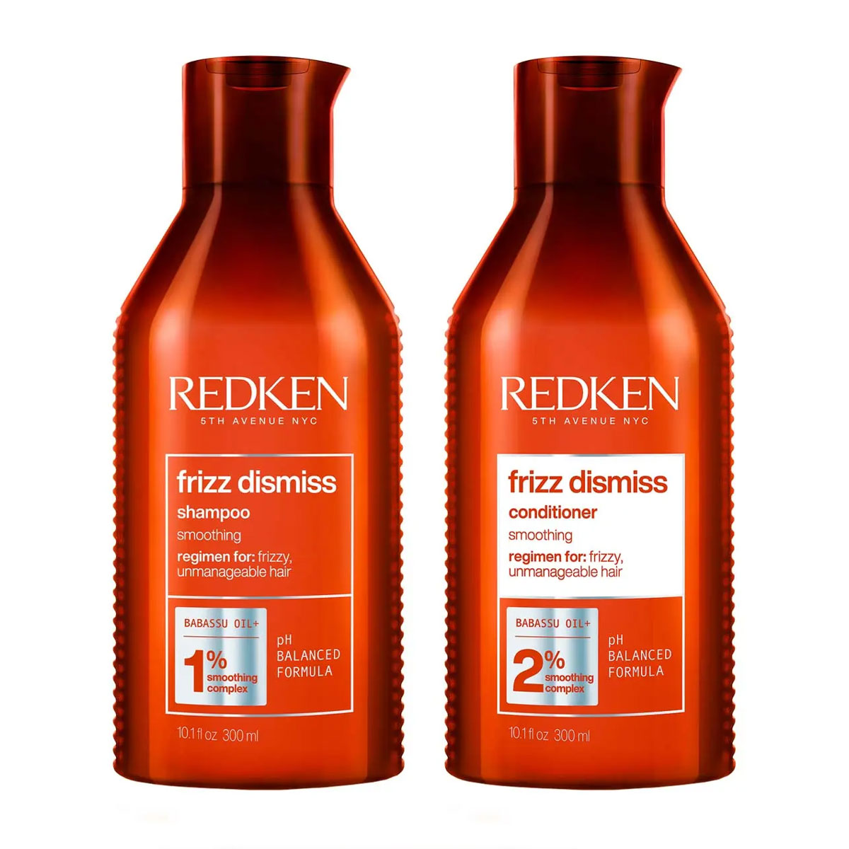 Redken Frizz Dismiss Shampoo & Conditioner 300Ml Duo