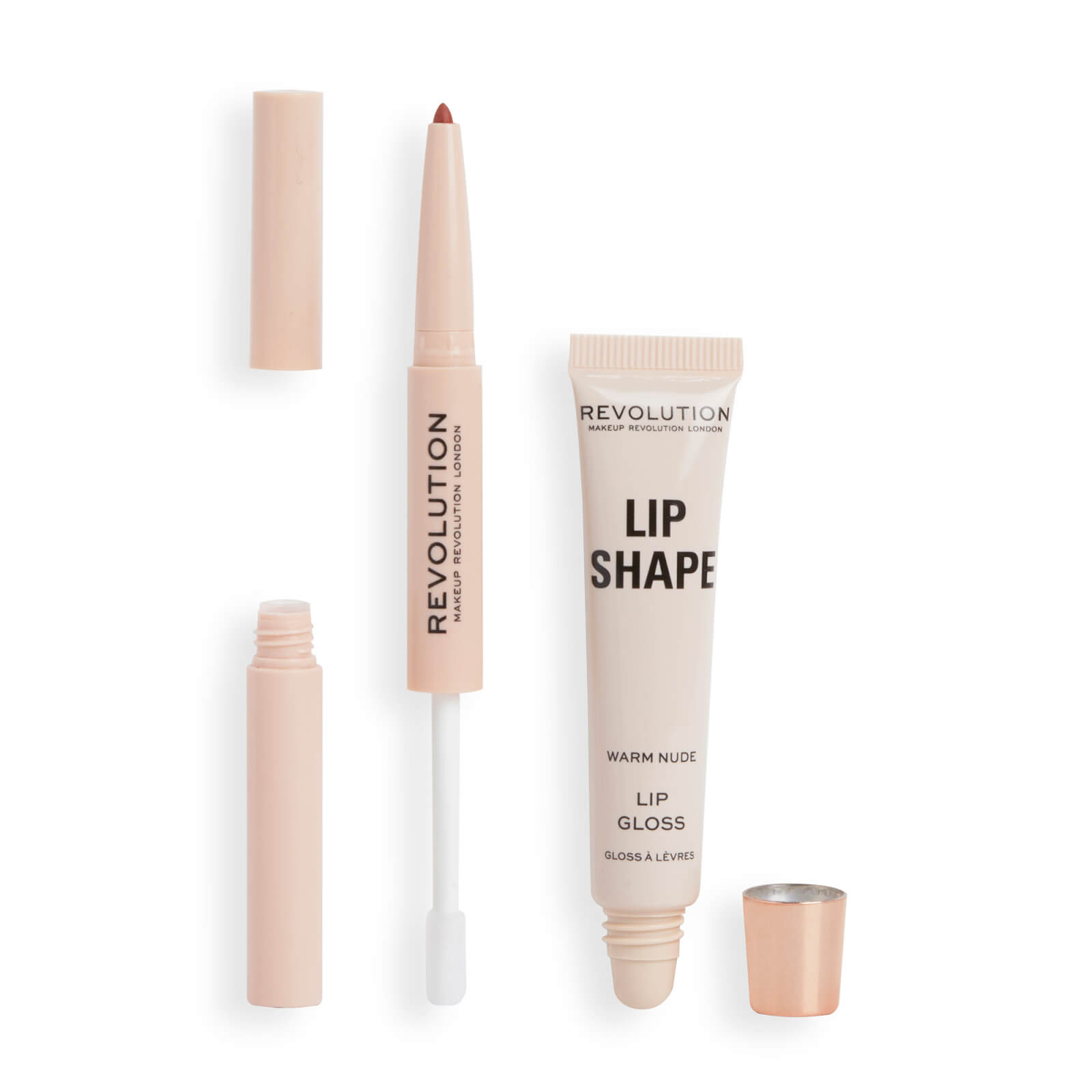 Revolution Beauty Lip Shape Kit – Warm Nude