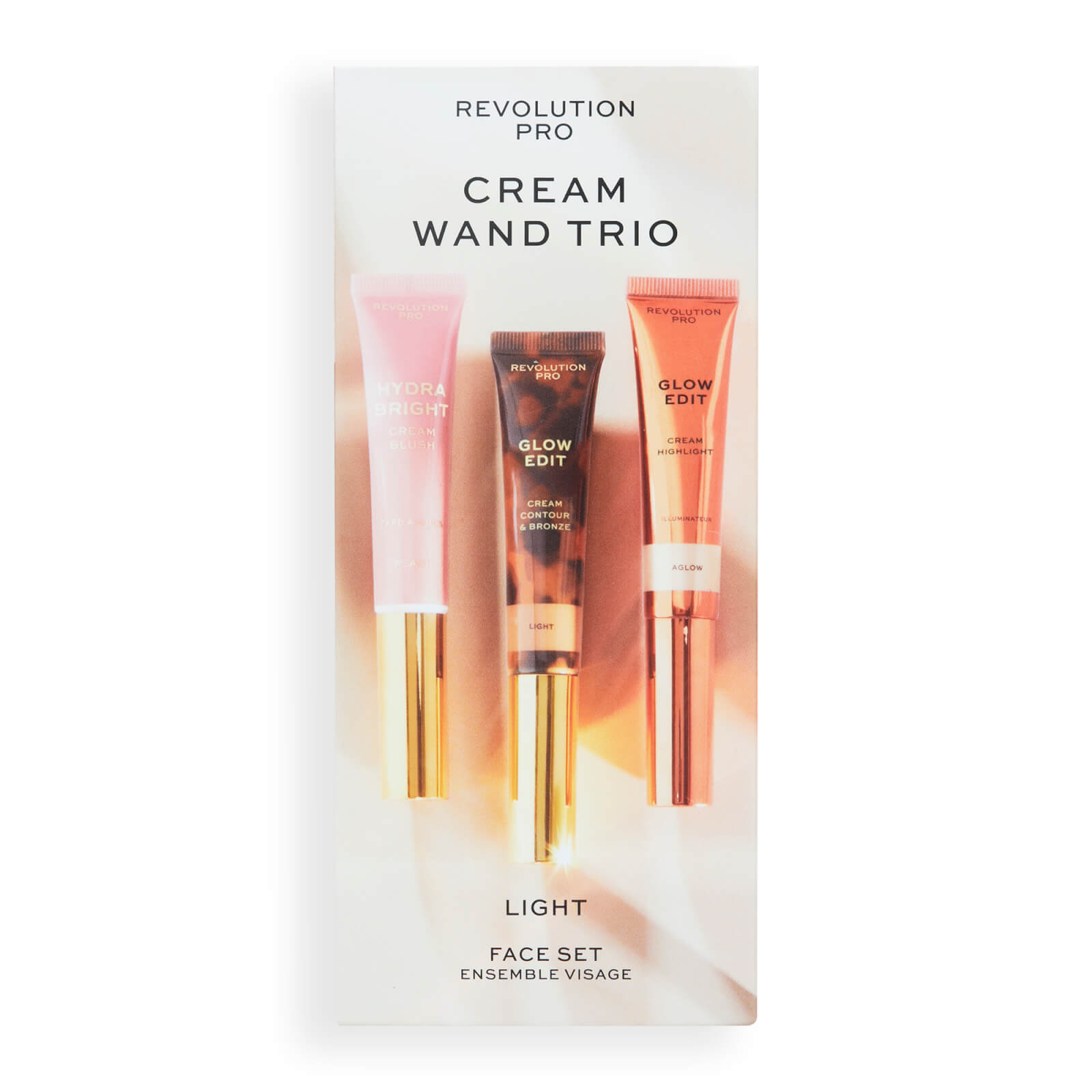 Revolution Pro Cream Face Wand Trio (Various Shades) – Light