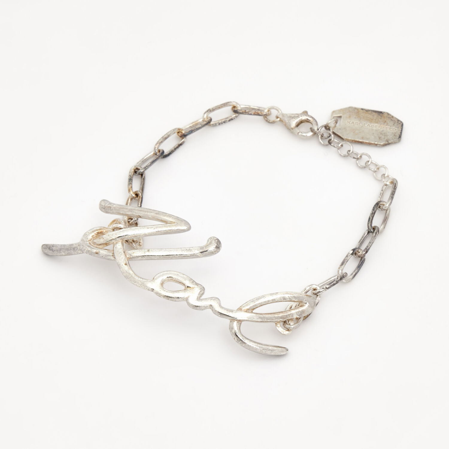 Silver Signature Bracelet