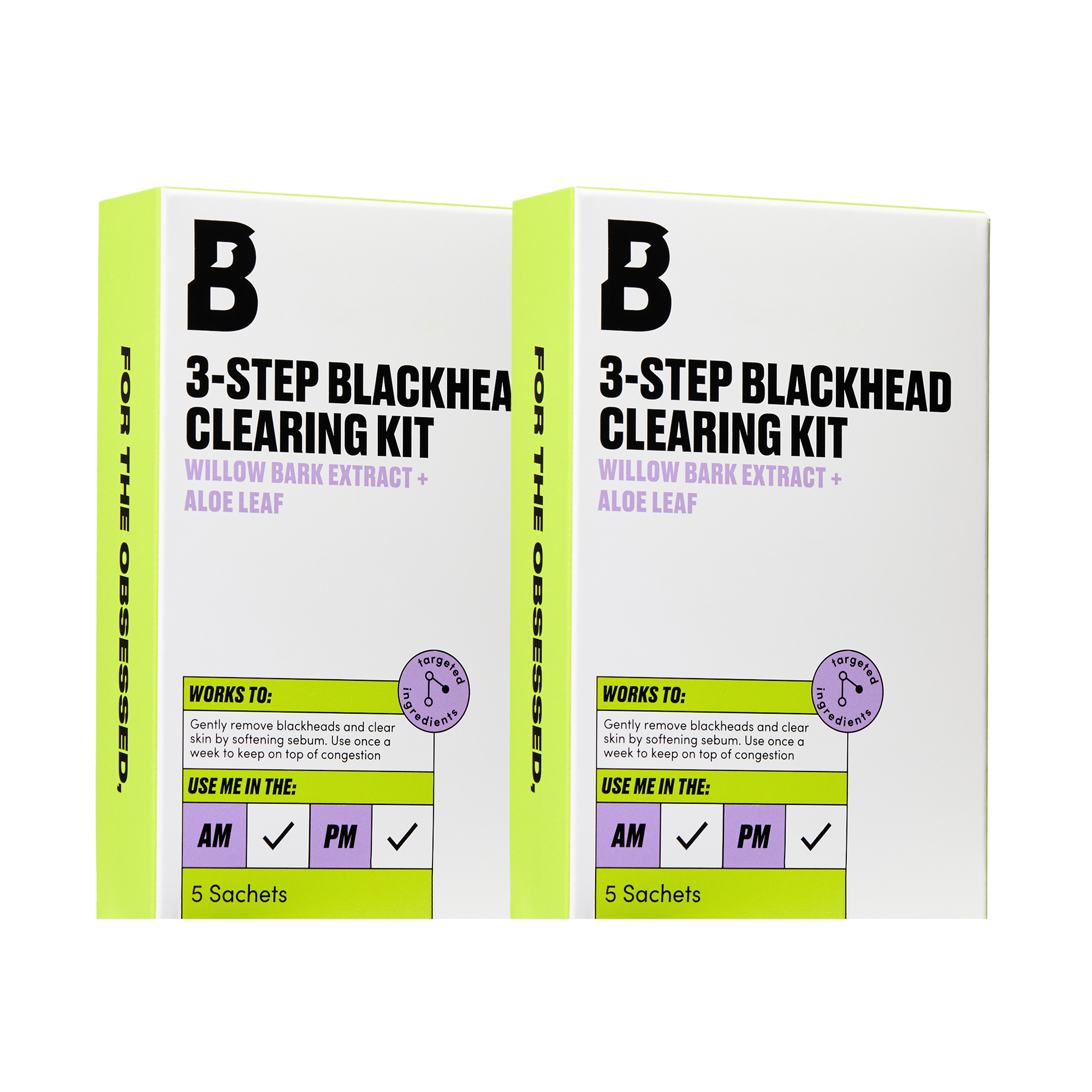 By BEAUTY BAY 3-Step Blackhead Clearing Kit X2 Duo