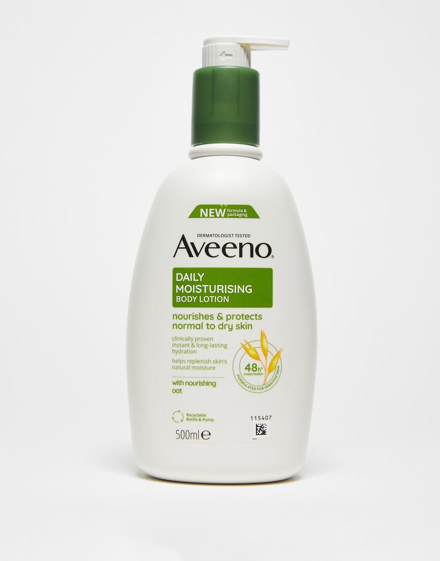 Aveeno Daily Moisturising Body Lotion Pump 500ml-No Colour