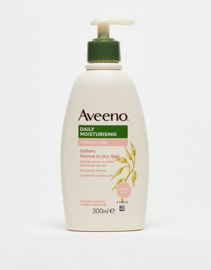 Aveeno Daily Moisturising Creamy Oil 300ml-No Colour