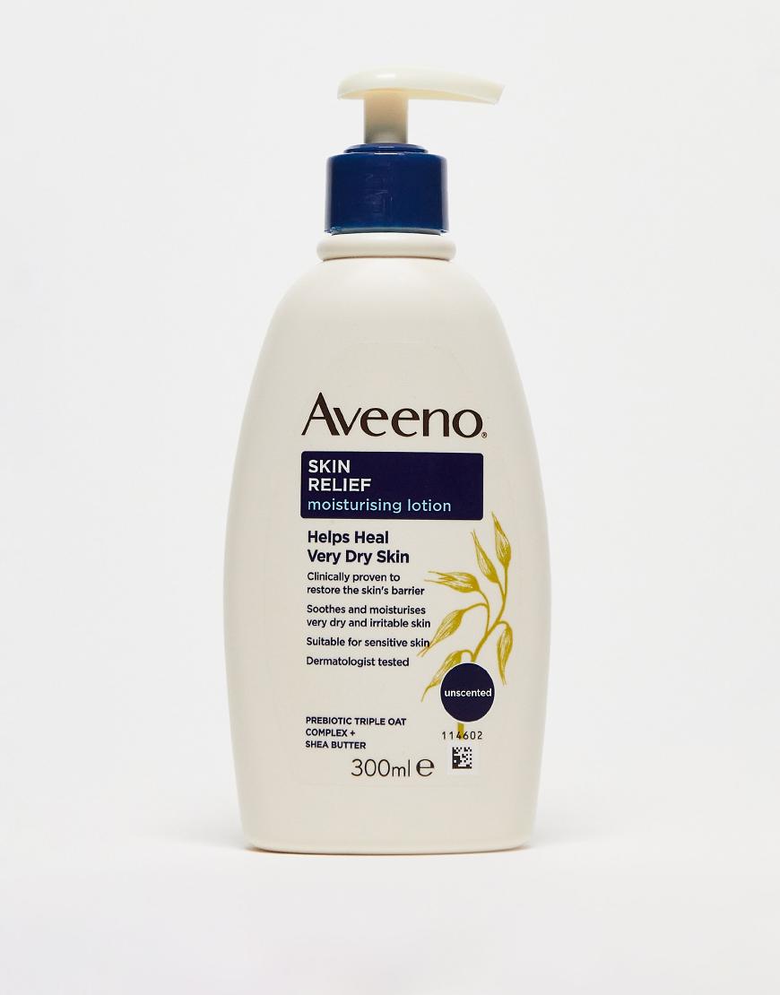 Aveeno Skin Relief Nourishing Lotion Shea Butter 300ml-No Colour