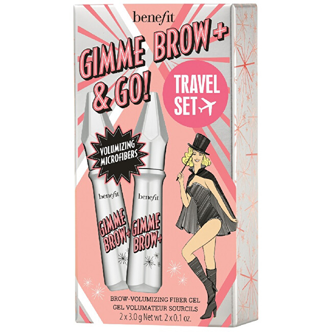 Benefit – Gimme Brow+ Volumising Brow Gel #3 Duo Set (2x3g)