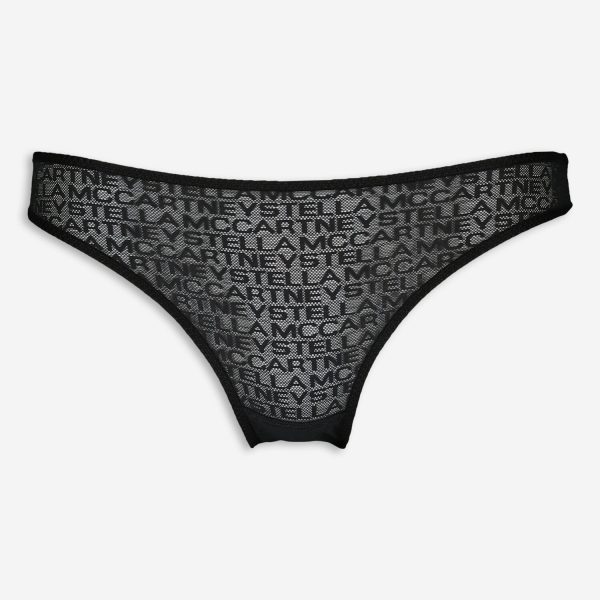 Black Monogram Briefs