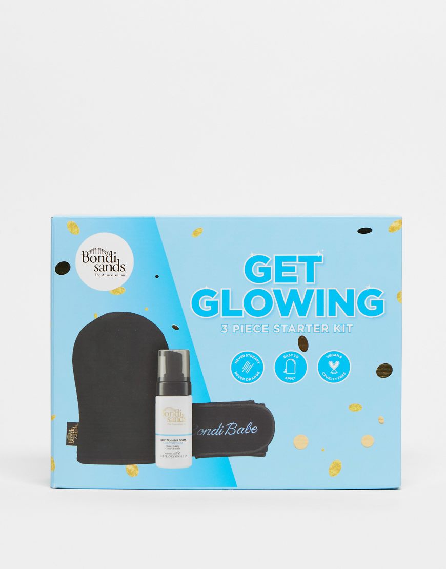 Bondi Sands GET GLOWING 3 Piece Starter Kit – Light/Medium-No Colour