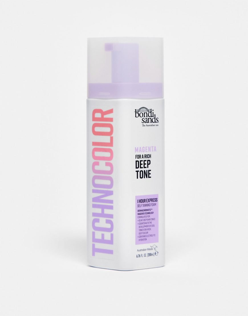 Bondi Sands Technocolor Magenta 1 Hour Express Self Tanning Foam 200ml-No Colour
