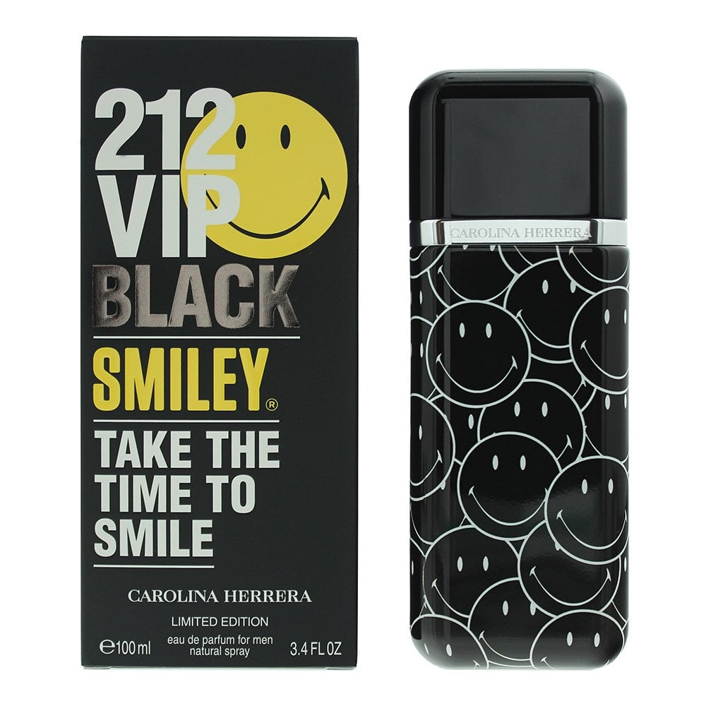 Carolina Herrera – 212 VIP Black Smiley Limited Edition Eau De Parfum (100ml)