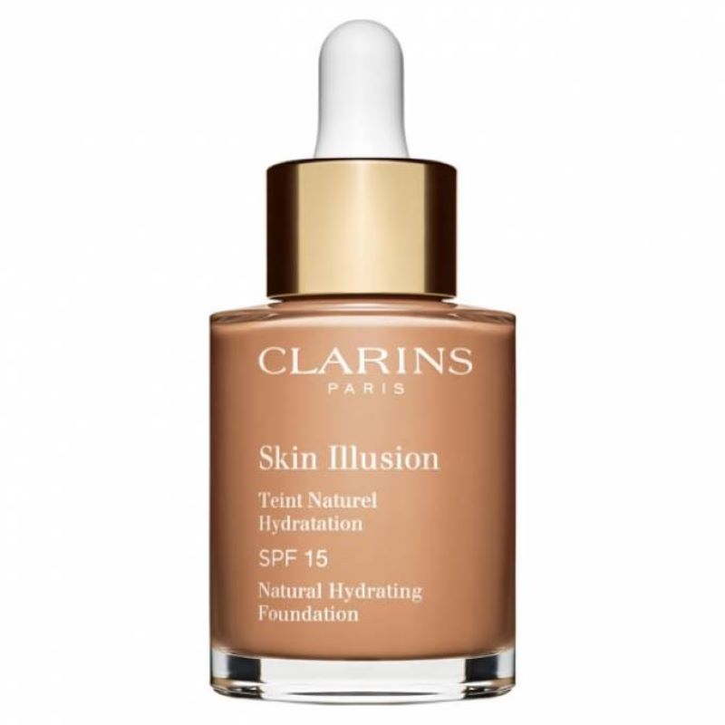 Clarins – Skin Illusion Natural Hydrating Foundation Spf15 112 Amber (30ml)