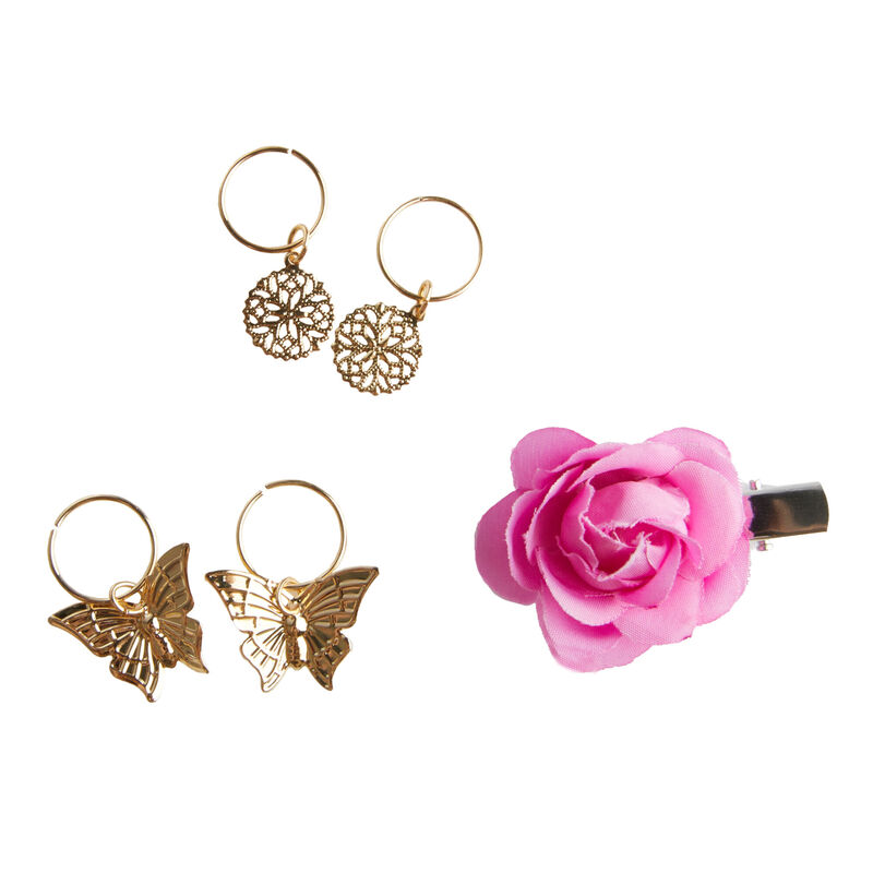 Clueless X Makeup Revolution Dionne Hair Rings & Hair Clip