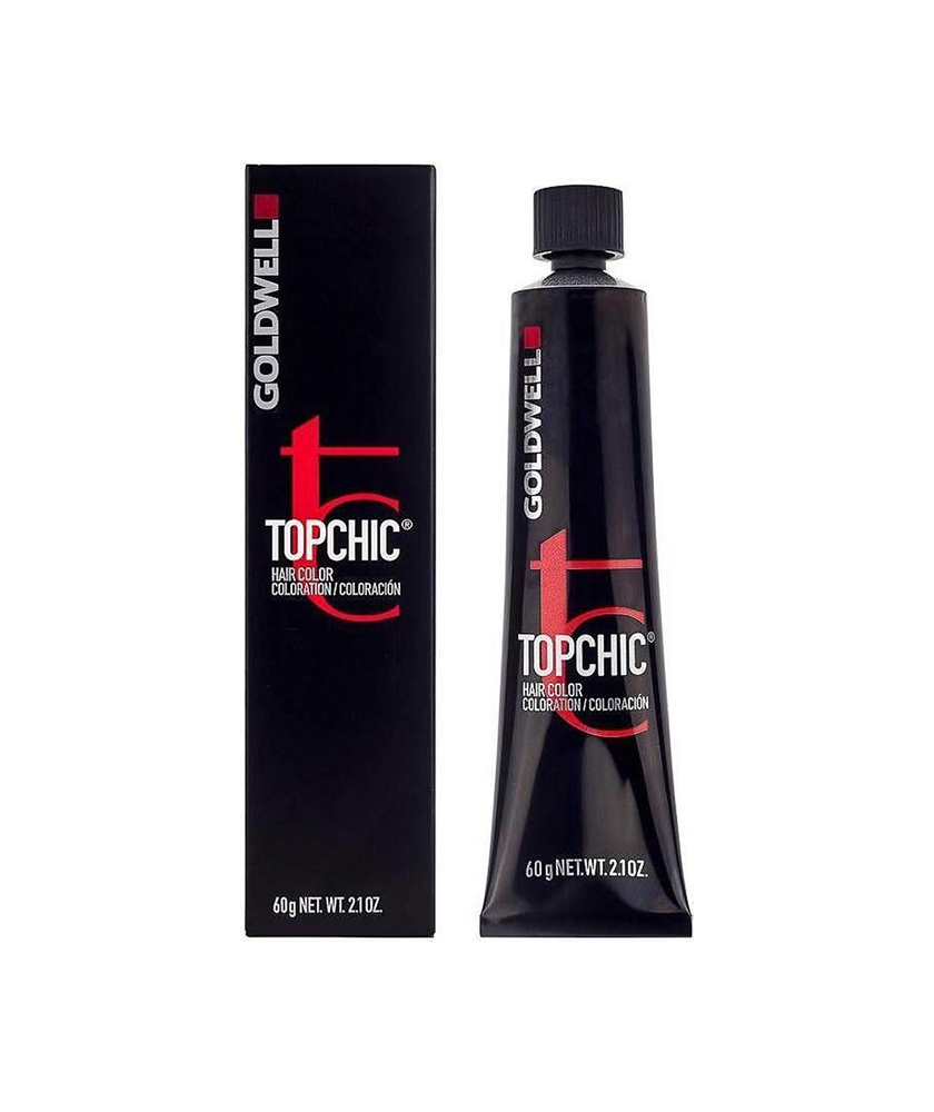 Goldwell – Topchic Warm Browns Blackened Copper Silver 6ks (60ml)(Packaging Damaged)