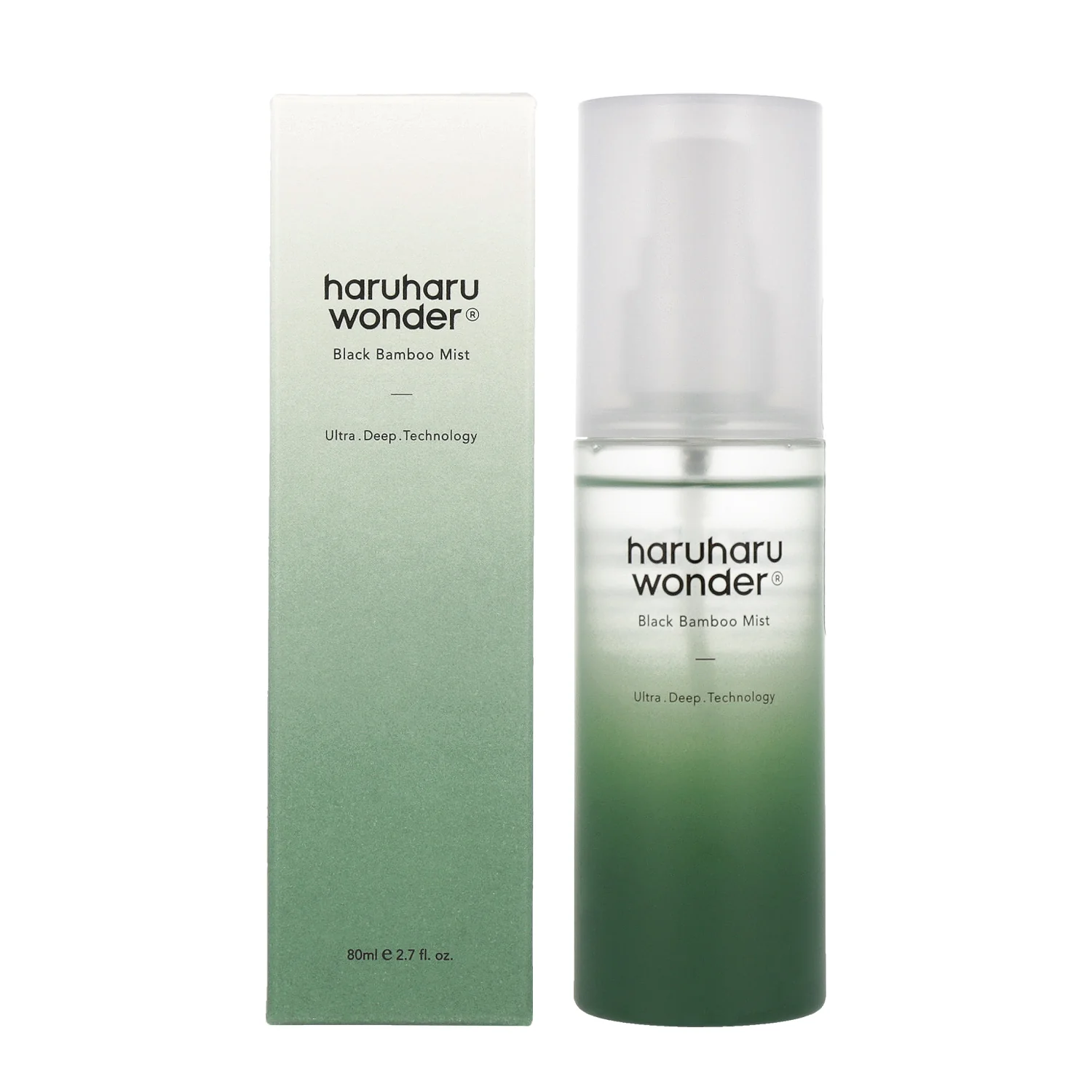 Haruharu Wonder – Black Bamboo Mist (80ml)
