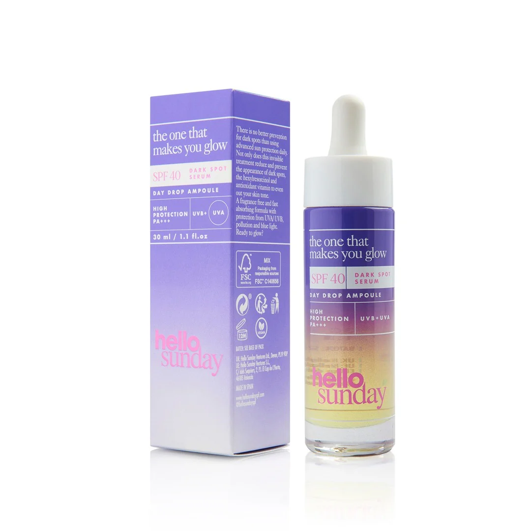 Hello Sunday – The One That Makes You Glow Dark Spot Serum SPF40 (30ml)