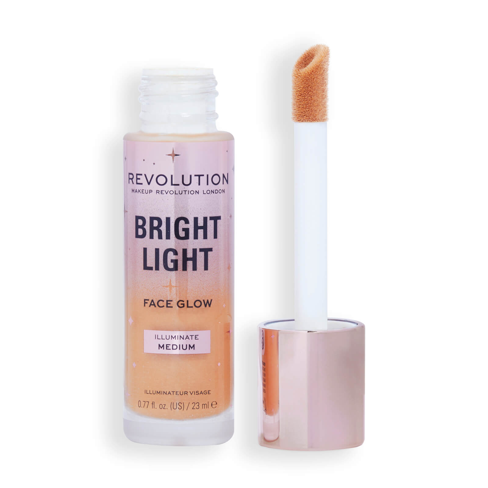 Makeup Revolution Bright Light Face Glow 23ml (Various Shades) – Illuminate Medium