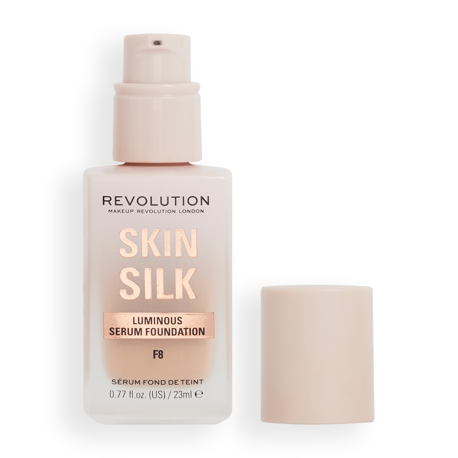 Makeup Revolution Silk Serum Foundation 23ml (Various Shades) – F8