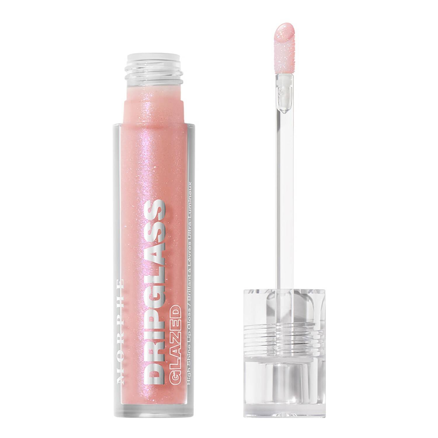 Morphe Aurascape Dripglass Glazed Highshine Pearlized Lip Gloss 3.8Ml Frose Bliss