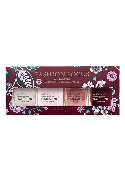 Nails.INC Fashion Focus 4-Piece Nail Polish Set