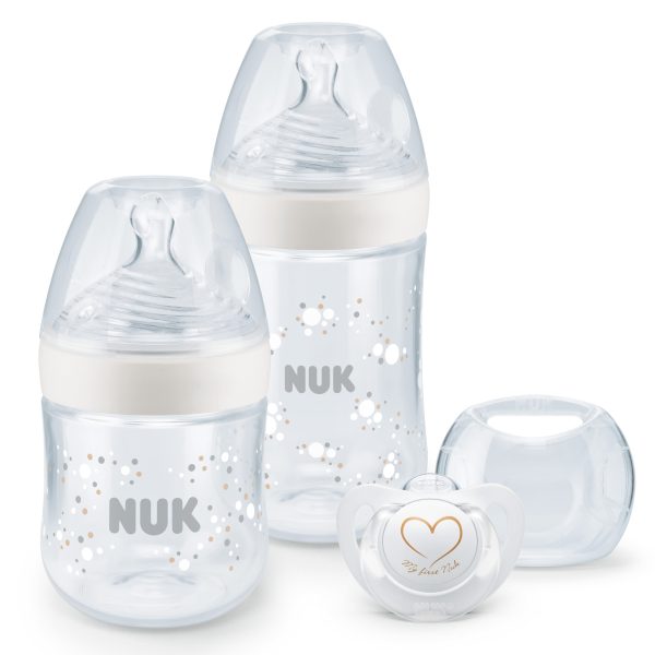 Nuk Start-Set Nature Sense 3 pcs- Temperature Control - White