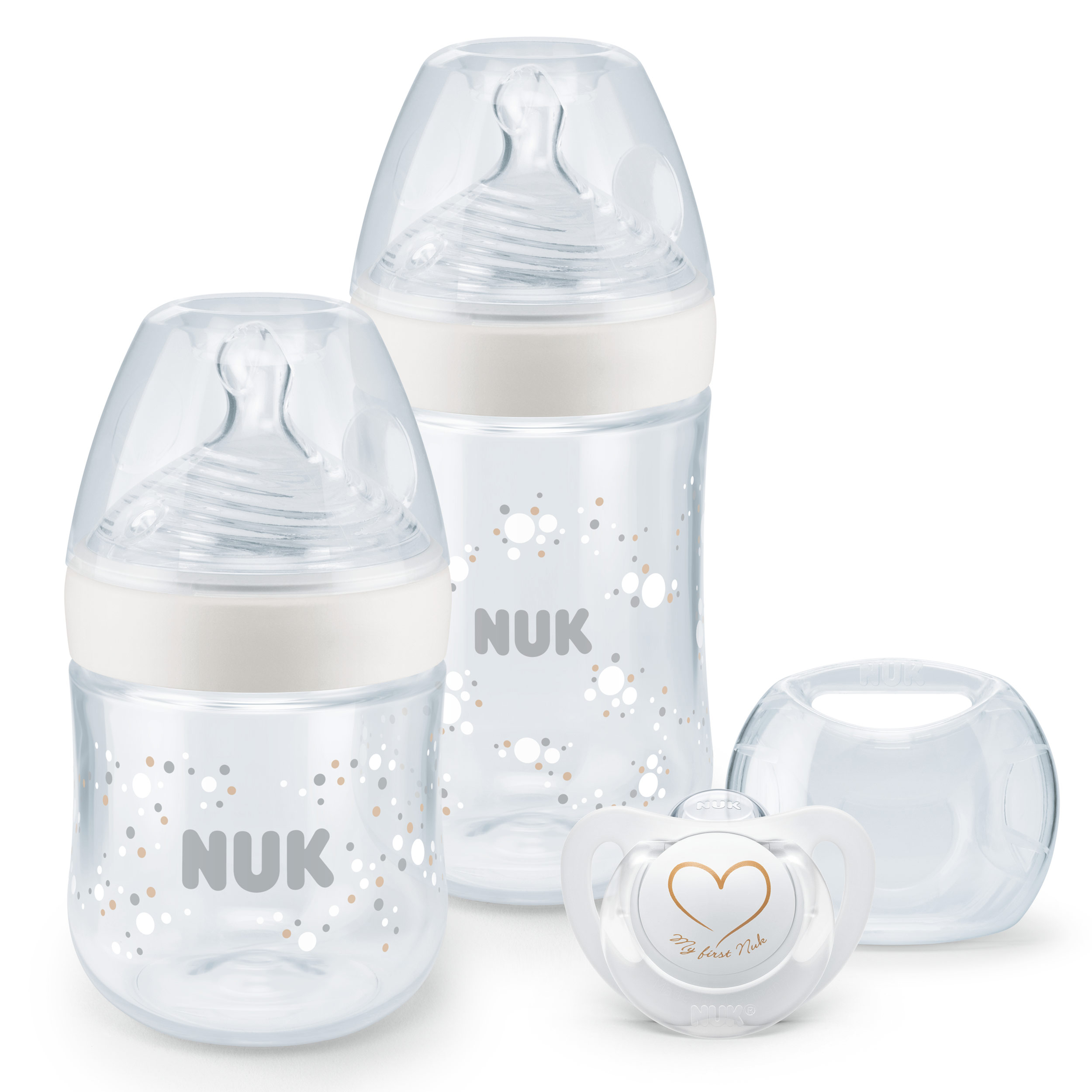 Nuk Start-Set Nature Sense 3 Pcs- Temperature Control – White