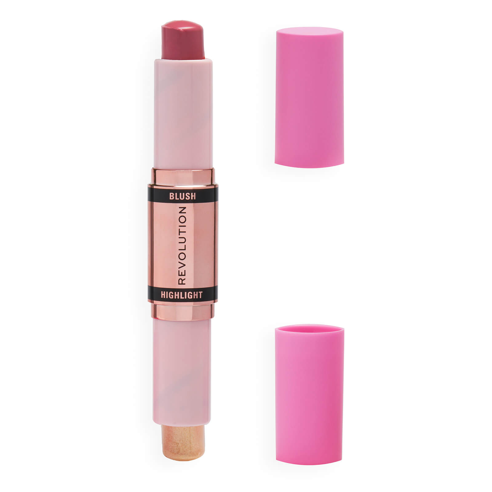 Revolution Blush & Highlight Stick – Mauve Glow