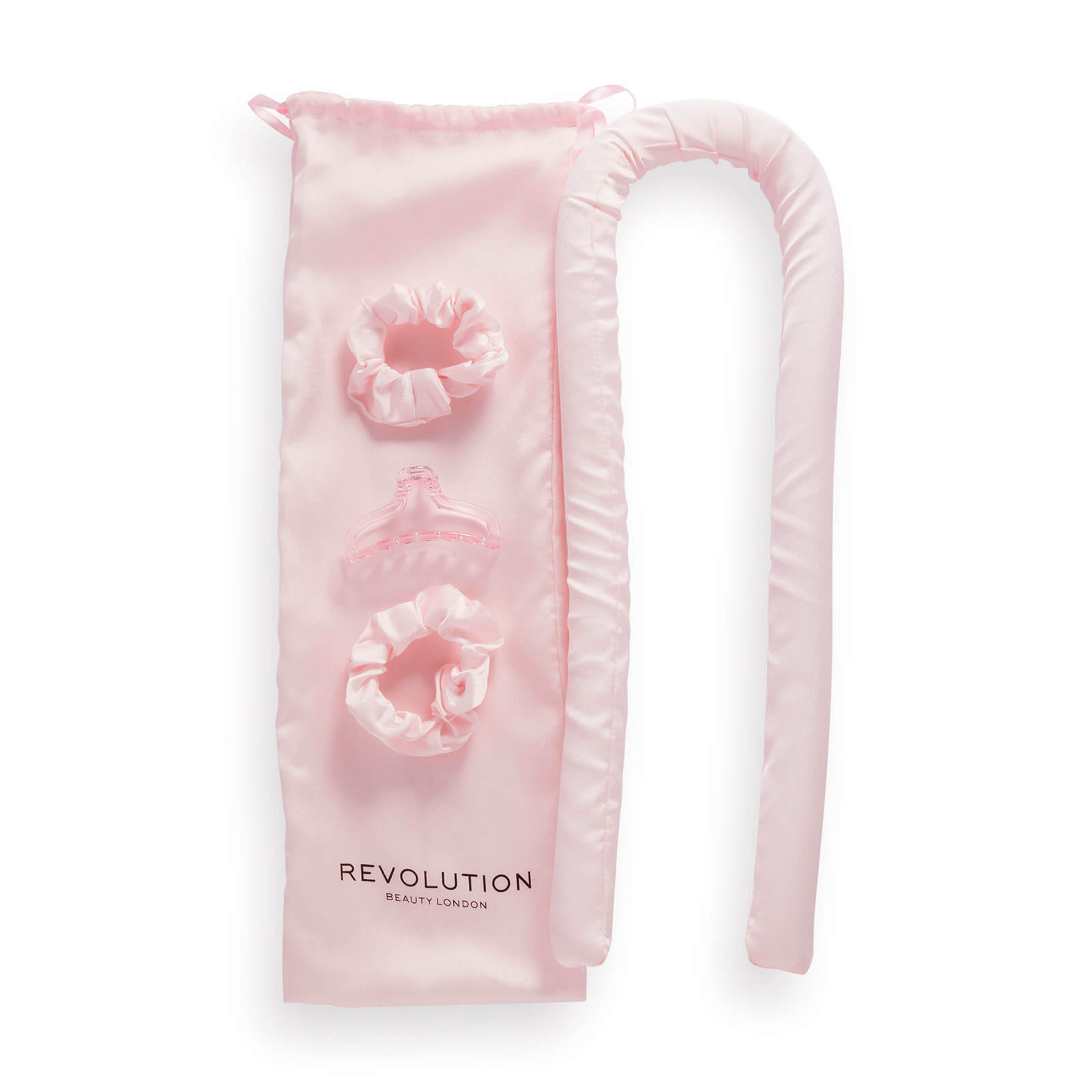 Revolution Haircare Curl Enhance Satin Curling Ribbon – Pink
