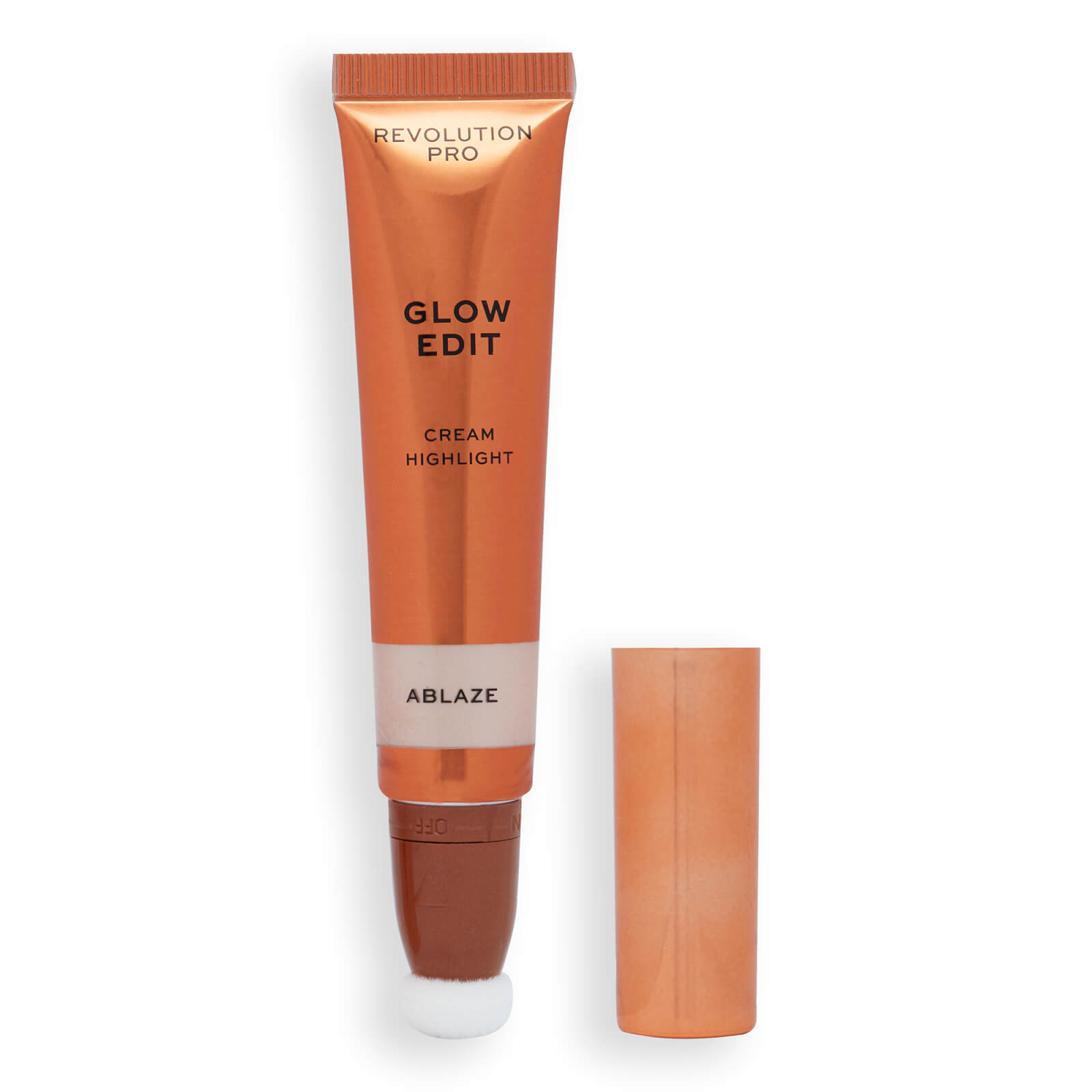 Revolution Pro Glow Edit Cream Highlighter 15ml (Various Shades) – Ablaze