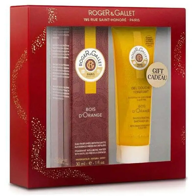 Roger & Gallet – Bois D’Orange Fragrant Wellbeing Water (30ml) & Shower Gel (50ml)