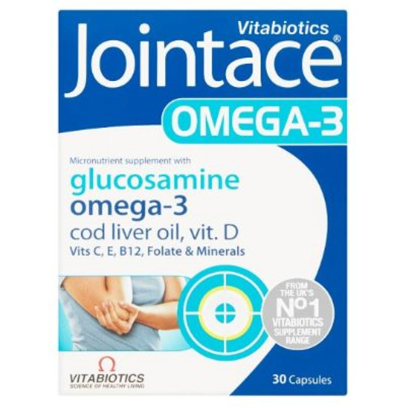 Vitabiotics – Jointace Omega 3 And Glucosamine Capsules (30)