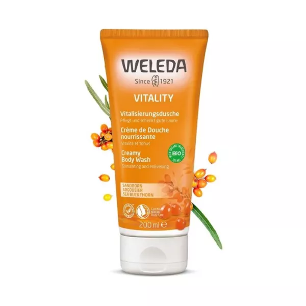 Weleda – Sea Buckthorn Creamy Body Wash (200ml)